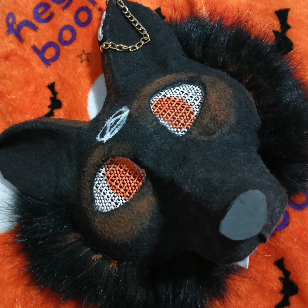 !!SOLD!! Cross-Fox Therian Mask